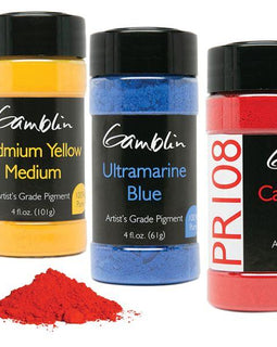 Gamblin - Dry 100% Dry Pigment Artist's Grade 4oz. (80g)
