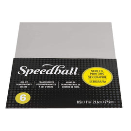 Speedball - Transperency Sheets Pack of 6 Ink Jet