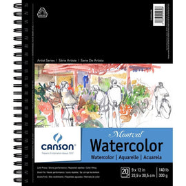 Canson - Artist Series Montval Watercolor Pads Spiral