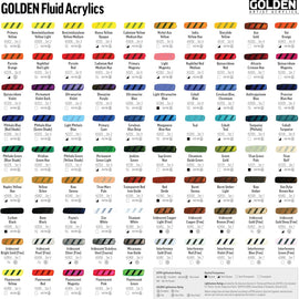 Golden - Fluid Acrylics - 8 oz