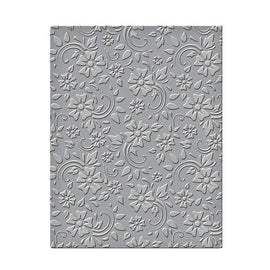 Speellbinders - FLOWERS & LEAVES 3D Embossing Folders - 4.2 x 5.5 in