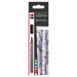 Marabu - Graphix Fineliner Set - 0.5
