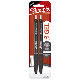 Sharpie - S.Gel Boligrafo de Gel - 0.7 mm - 2 pz