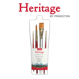 Princeton -  HERITAGE Watercolor Brushes Set - 4 pz