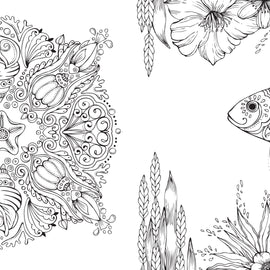 Rita Berman - Hidden Oceans Coloring Book