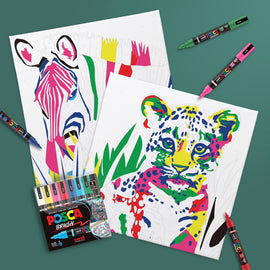 Posca - Paint by Numbers Set