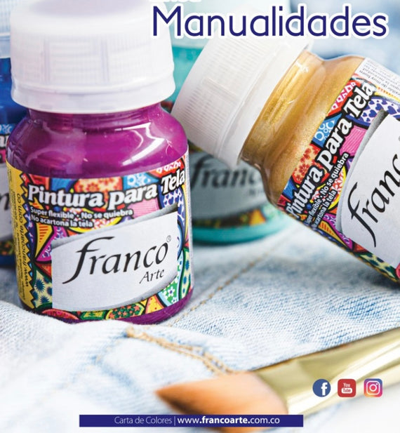 Franco - Pintura Para Tela 30ml – Panama Art Supplies