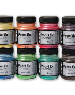 Jacquard - Pearl Ex Powdered Pigment (Set de 8 colores)