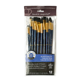 Royal & Langnickel - Black Taklon Brush Set