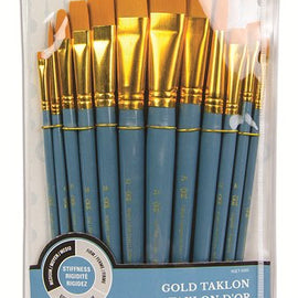 Royal & Langnickel - Gold Taklon Brush Set