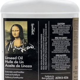 Mona Lisa - Linseed Oil (Aceite de Linaza) 8oz