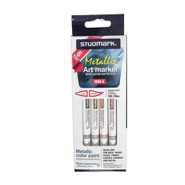 Studmark - Metallic Art Marker - 6 colores