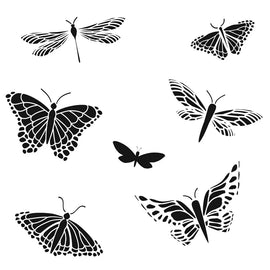 Crafter's Workshop - Stencil mini Mariposas - 6x6