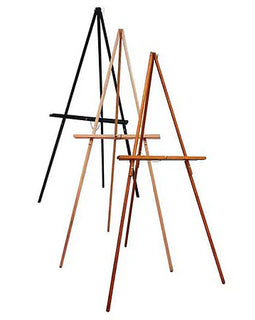 Art Alternatives - Display Easel Natural - Basic Wood  Tripod