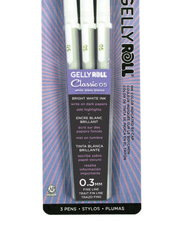 Sakura - Gelly Roll Classic Bright White Ink - set 3