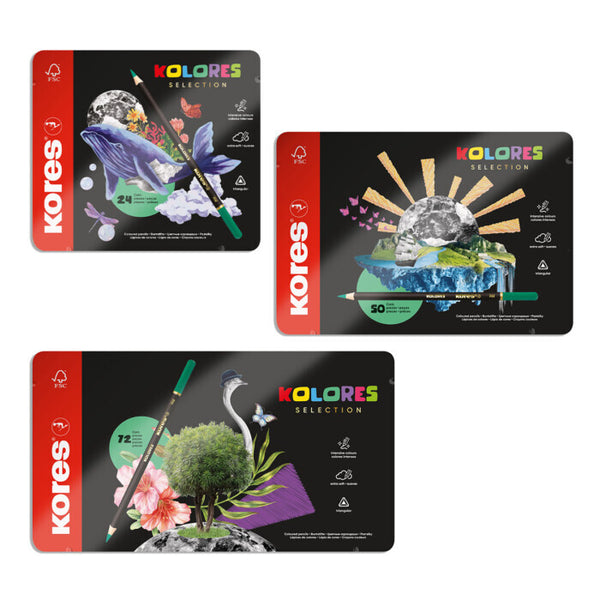 その他 ZR Layering Palette Complete Set Kores- Kolores Selection - Lapices de Colores - estuche metálico