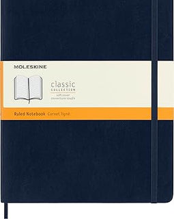Moleskine - Classics Collection - Ruled Notebook Soft Cover - 7.5x10 in