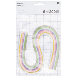 Rico Design - Quilling Paper Strips - 200 tiras de Papel