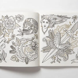 Megamunden - Tattoo Coloring Book