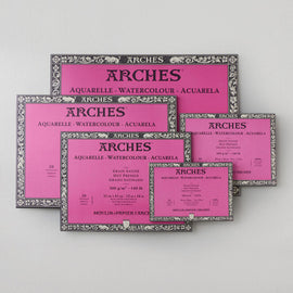 Arches - Hot Pressed Watercolour Block - 300 gr