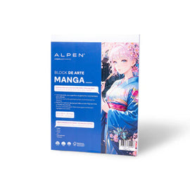 Alpen - Block de Arte Manga - 8.5 x 11