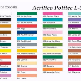 Politec - Pintura Acrilica - 20 ml