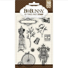 Bo Bunny - Of Times Past Stamp 4x6 - 10 pz