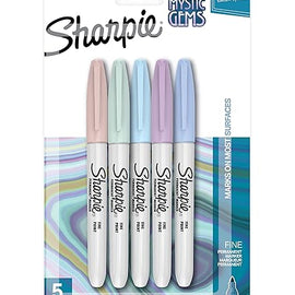 Sharpie - Mystic Gems Fine Permanent Markers - 5 colores