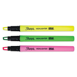 Sharpie - Clear View Stick Highlighter - 3 pz
