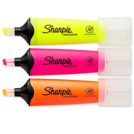 Sharpie - Clear View Highlighter - 3 pz