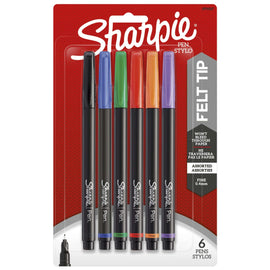 Sharpie - Felt Tip Pen 0.4 mm - 6 colores