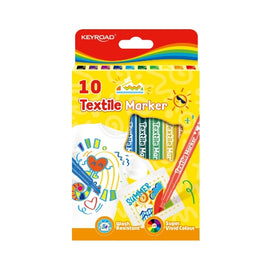 Keyroad - Textile Marker - 10 colores