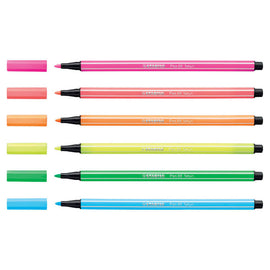 Stabilo - Pen 68 Fibre Tip - Neon 6 colores