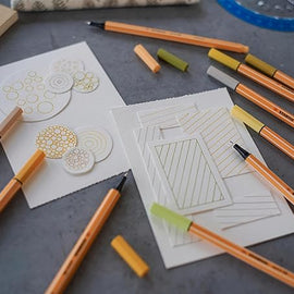 Stabilo - Point 88 Fineliner - Pastel 8 colores