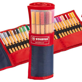 Stabilo - Point 88 Fineliner - Estuche Roller 25 colores