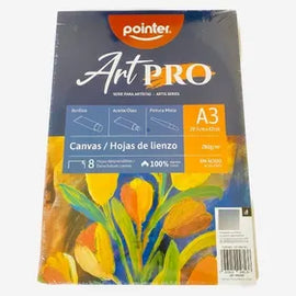 Pointer - Art Pro Libreta de Canvas - 280 gr
