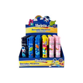 Merletto - Borrador Retractil + Recarga