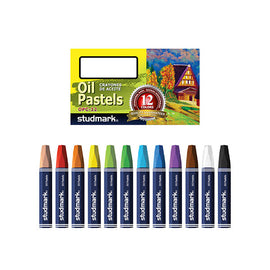Studmark - Oil Pastels - 12 colores