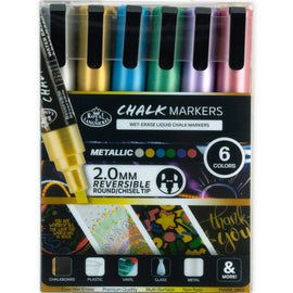 Royal & Langnickel - Chalk Markers 6pz Set - 2 mm