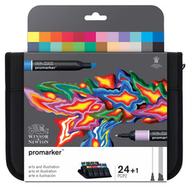 Winsor & Newton - Promarker Arts and Illustration - 24+1 pz
