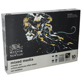 Winsor & Newton - Mixed Media Metallic Set - 10 pz