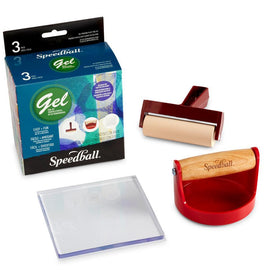 Speedball - Gel Printing Kit - 3 pz