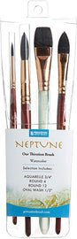 Princeton -  NEPTUNE Watercolor Brushes Set - 4 pz