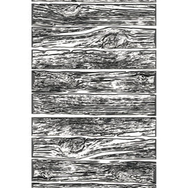 Sizzix -  MINI LUMBER 3D Textured Fades Embossing Folders - 3x4.5 in