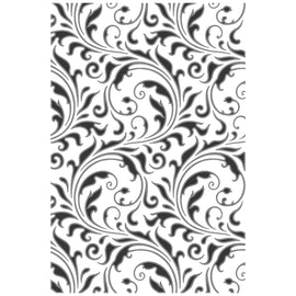 Sizzix - VAULT FLOURISH 3D Textured Fades Embossing Folders - 4.5 x 6.5 in