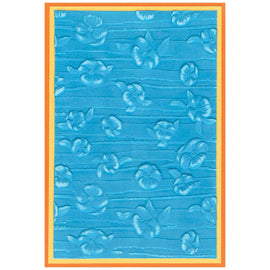 Sizzix - SERENE SOPHISTICATE 3D Textured Fades Embossing Folders - 4.5 x 6.5 in