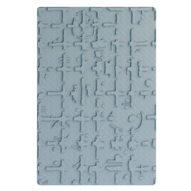 Sizzix - Textured Impressions Multi Level Embossing Folders - 6.2 x 4.2 in