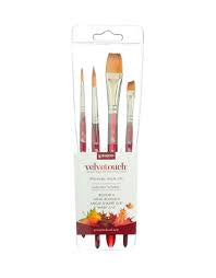 Princeton -  VELVETOUCH All Media Brushes Set - 4 pz