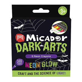 Micador Dark Arts - Neon Crayons 6 pk