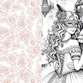 Chartwell Books - Romantasy Coloring Book